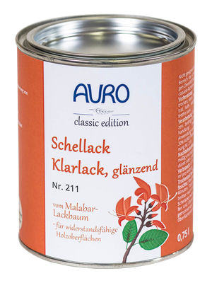 Schellack-Klarlack glänzend Nr. 211 Schellack-Klarlack glänzend Nr. 211, 0,75 Liter