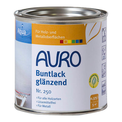 Buntlack glänzend Nr. 250 Buntlack glänzend Nr. 250, Ocker-Gelb, 0,375 Liter